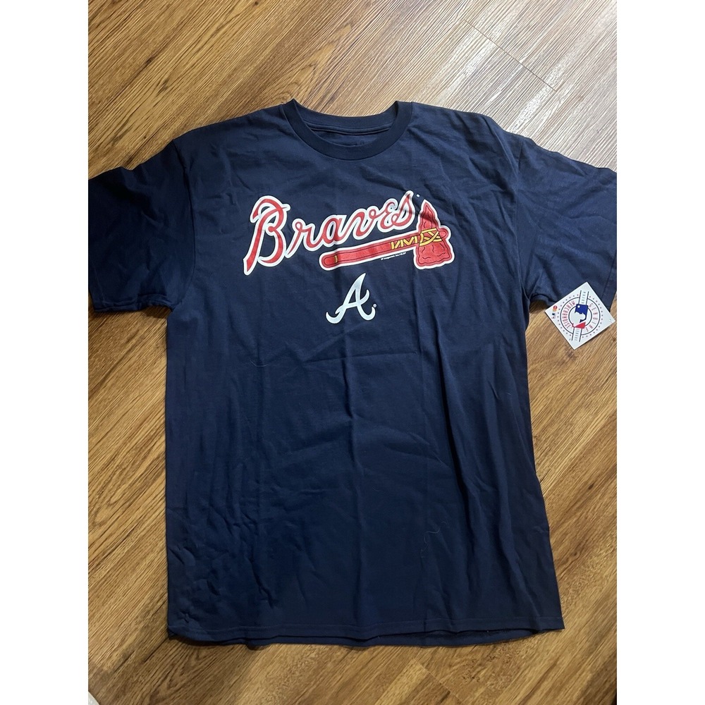 NWT Genuine Merch Men's T Shirt Size Large Atlanta Braves